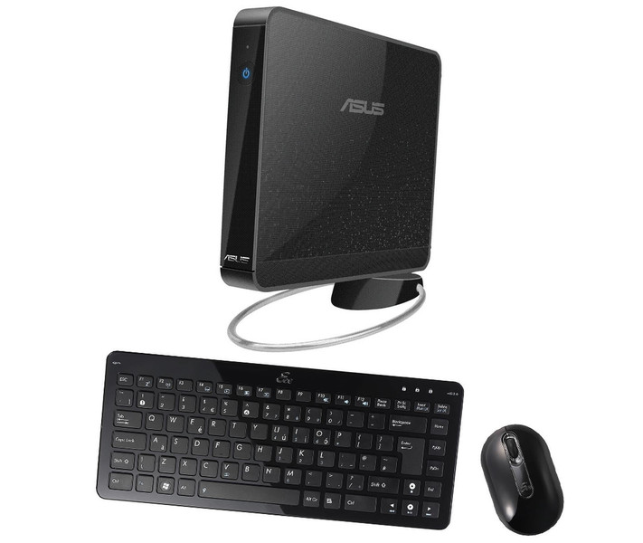 ASUS Eee PC EeeBox B206 + mouse/keyboard, Black 1.6GHz N270 SFF Black PC