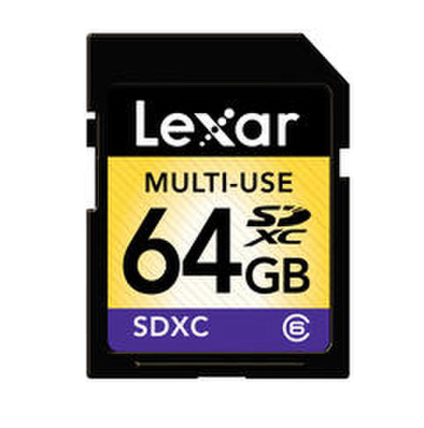 Lexar SDXC 64GB 64ГБ SDXC Class 6 карта памяти