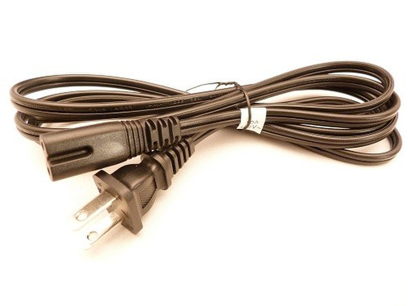 Fujitsu PA63113-2001 NEMA 1-15P C7 coupler Black power cable