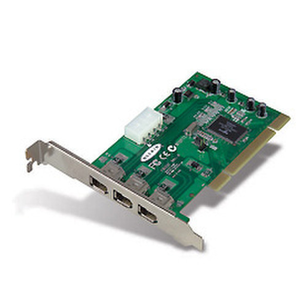 Belkin FireWire 3-Port PCI Card интерфейсная карта/адаптер