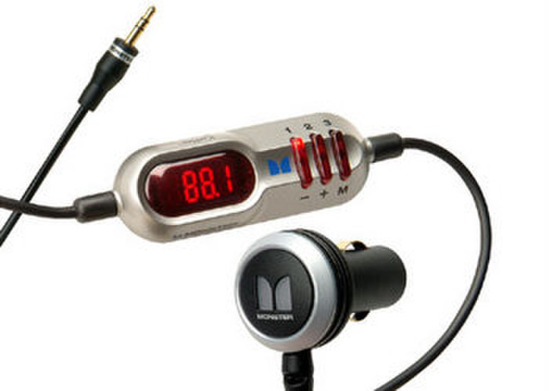 Monster Cable RadioPlay 300 Portable Analog Silver