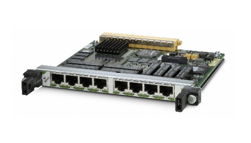 Cisco SPA-8XCHT1/E1-RF network interface processor