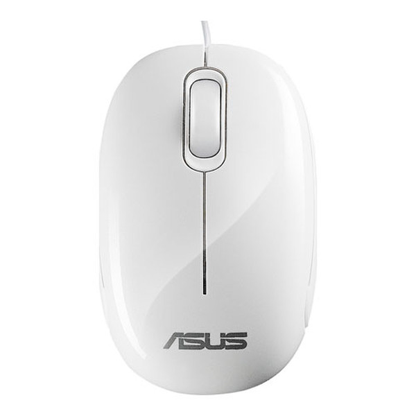 ASUS Eee Box Optical Mouse USB Оптический 1000dpi Белый компьютерная мышь