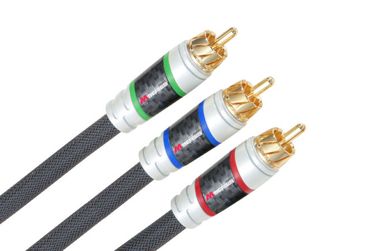 Monster Cable M850 4.88m Black component (YPbPr) video cable
