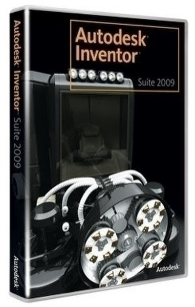 Autodesk Inventor Suite 2009, Upgrade Package from Inventor Suite 11, 1 user, DVD, Windows, Spanish