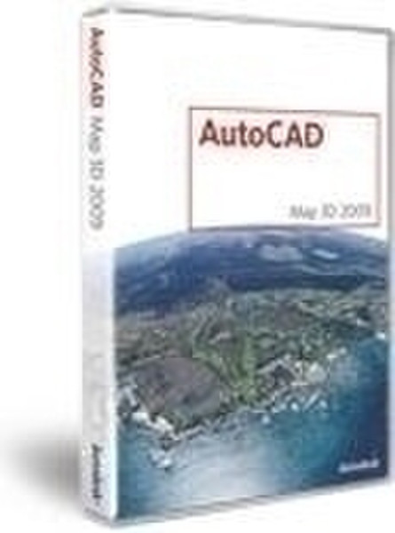 Autodesk AutoCAD Map 3D 2009, Crossupgrade from AutoCAD 2006, Spanish
