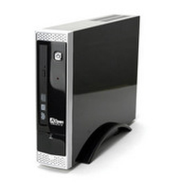 Aopen S135B Mini-Tower Schwarz, Silber Computer-Gehäuse