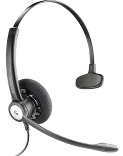 Plantronics Entera HW111N Monaural Wired Black mobile headset