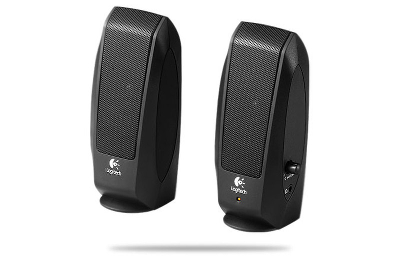 Logitech S120 Speaker System 2.3W Schwarz Lautsprecher