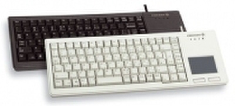 Cherry XS Touchpad Keyboard PS/2 Grau Tastatur