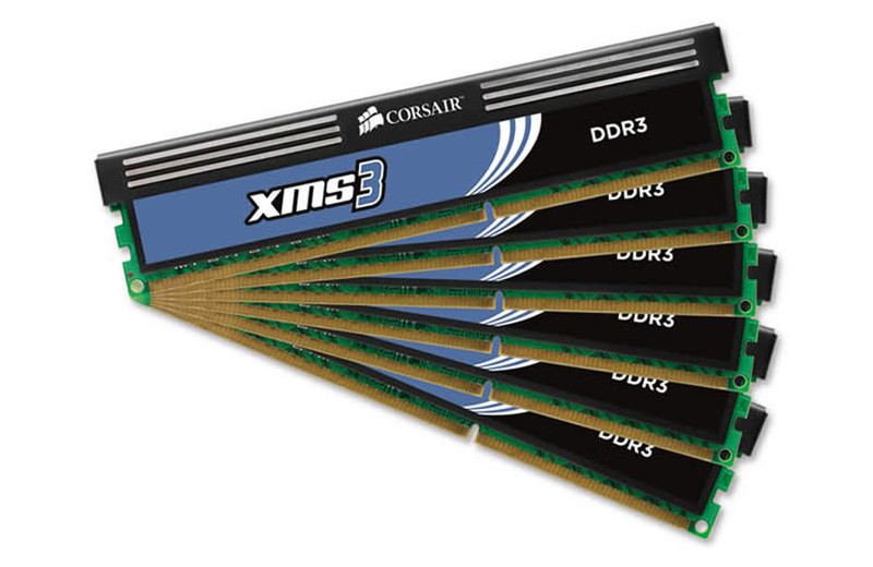 Corsair 12GB XMS3 DDR3 Memory Kit 12ГБ DDR3 1600МГц модуль памяти