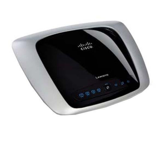Linksys WRT160N Black,White wireless router