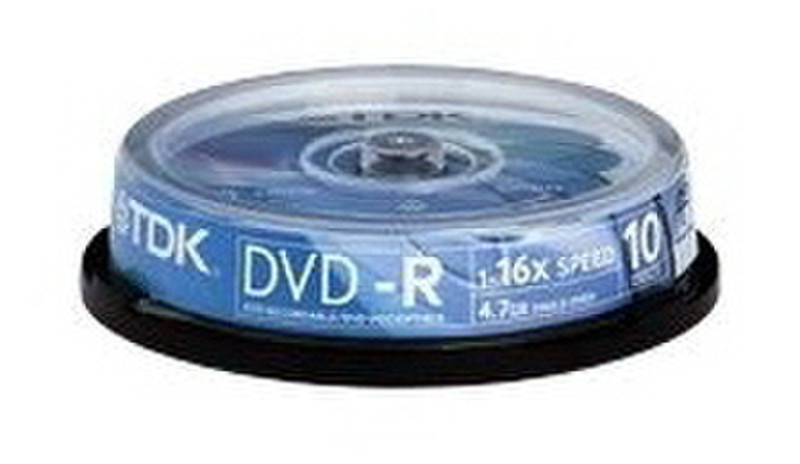 TDK DVD-R 16x 4.7GB DVD-R 10pc(s)