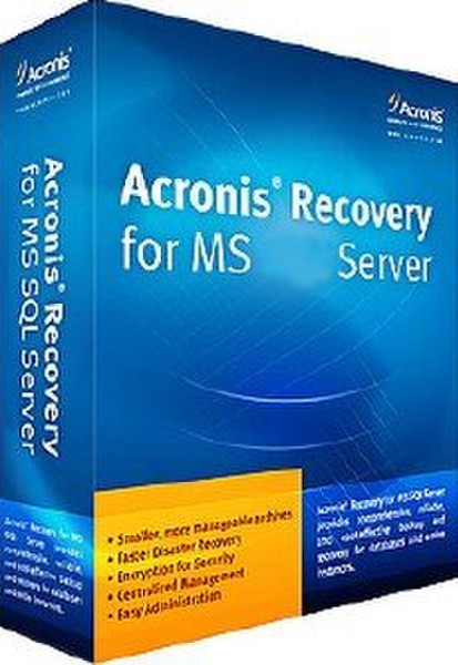 Acronis Recovery for Microsoft Exchange