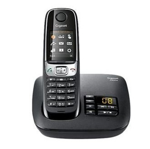 Gigaset C620A DECT Идентификация абонента (Caller ID) Черный телефон