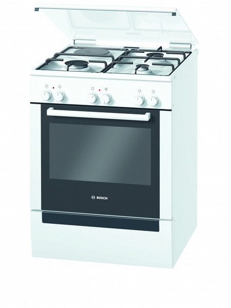 Bosch HGV72D121F Freistehend Combi hob A-20% Weiß Küchenherd