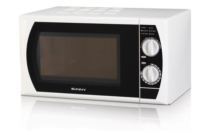 Sunny SN5MDFRN07 Countertop 20L 700W White microwave
