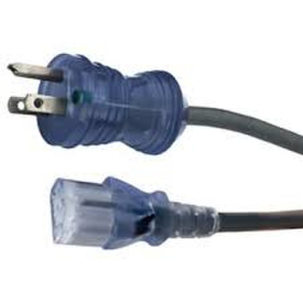 Micropac 10W1-C181513-06 1.8m NEMA 5-15P C13 coupler Black power cable