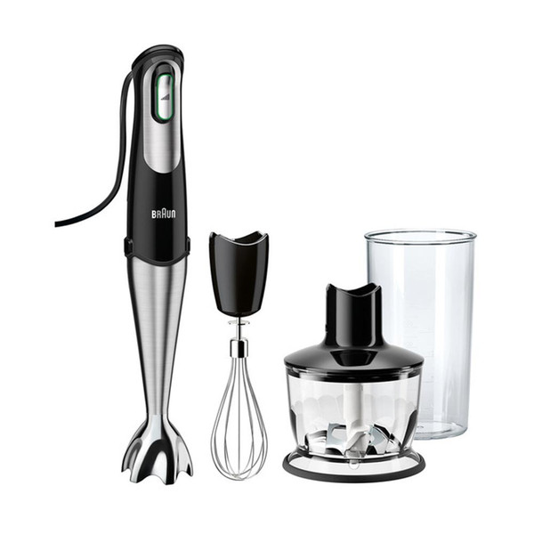 Braun MQ 735 Sauce Immersion blender 0.5L 750W Black,Stainless steel blender