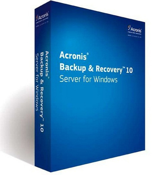 Acronis Backup & Recovery 10 Server, Windows