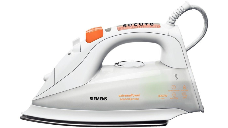 Siemens TB76XTRMW Dry & Steam iron 3050W Weiß Bügeleisen