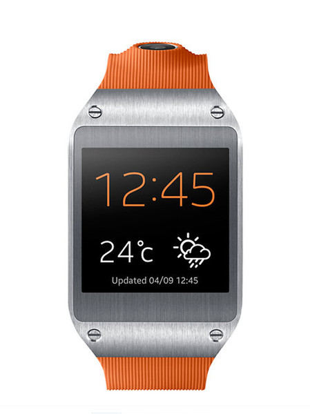 Samsung GALAXY Gear 1.63Zoll SAMOLED 73.8g Silber Smartwatch