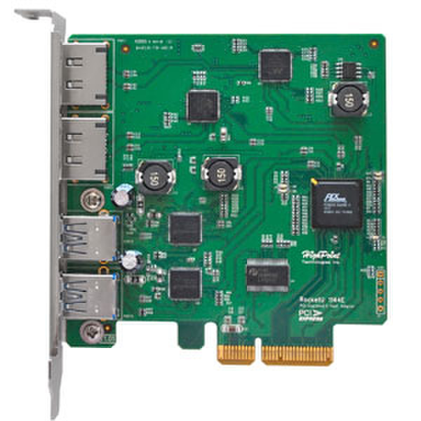 Highpoint RocketU 1144E Внутренний eSATA,USB 3.0 интерфейсная карта/адаптер
