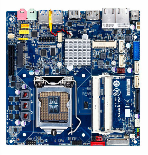 Gigabyte GA-Q87TN Intel Q87 Mini ITX материнская плата