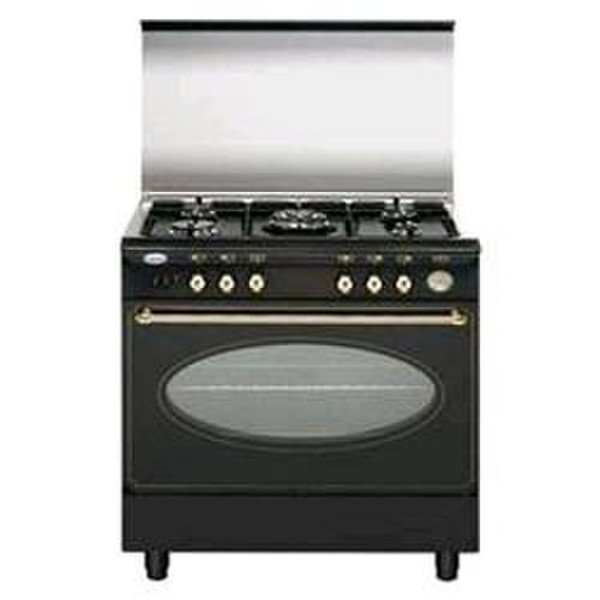 Glem UA85TR3 Freestanding Gas Black cooker