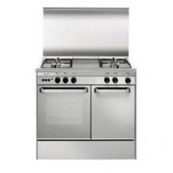 Glem UR85AI3 Freestanding Gas A Stainless steel cooker