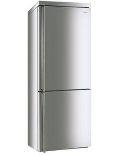 Smeg FA390X4 Отдельностоящий 356л A+ Нержавеющая сталь холодильник с морозильной камерой