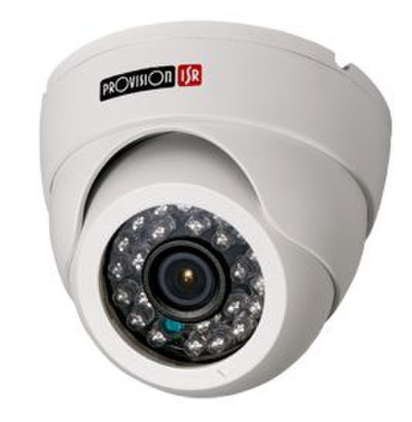 Provision-ISR DI-325CS(PL)-W CCTV security camera Для помещений Dome Белый камера видеонаблюдения