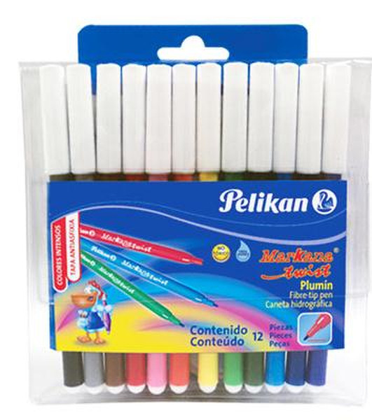 Pelikan Markana Twist 12 Разноцветный фломастер