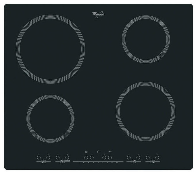 Whirlpool ACM602NE Встроенный Induction hob Черный плита