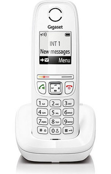 Gigaset AS405 DECT Caller ID White