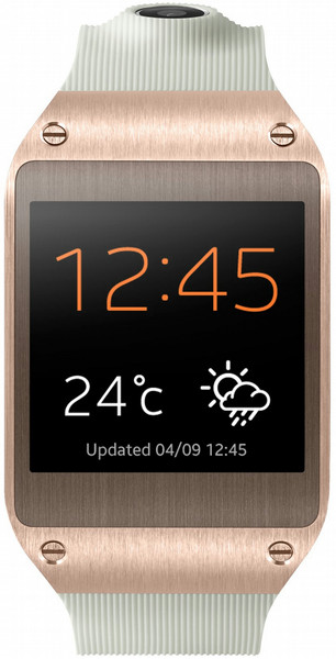 Samsung GALAXY Gear 1.63Zoll SAMOLED 73.8g Gold,Pink Smartwatch