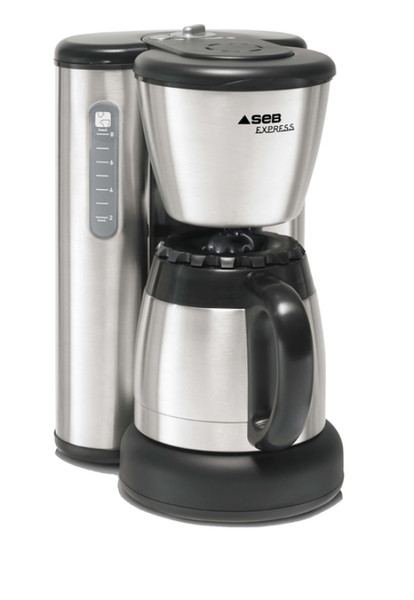 SEB CI430D Drip coffee maker 1L 12cups Black,Stainless steel coffee maker