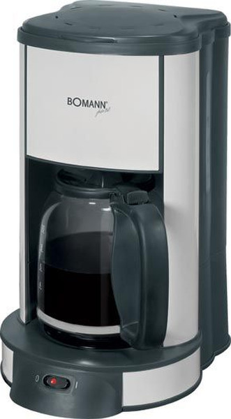 Bomann KA 1961 G CB freestanding Drip coffee maker 1L 10cups White