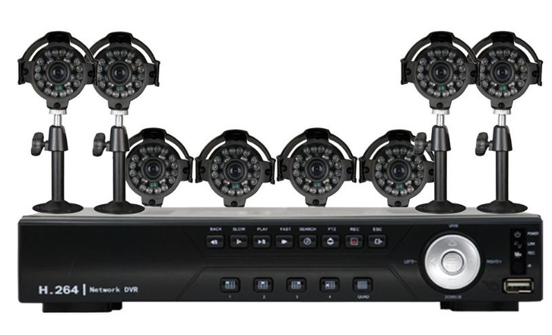 Vonnic DK8-C2808CM Wired 8channels video surveillance kit