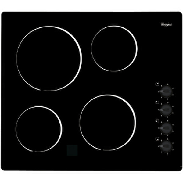 Whirlpool AKM 902/NE Встроенный Ceramic hob Черный плита