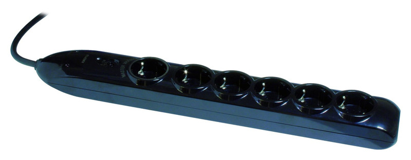 KNOPEX 9002116 6AC outlet(s) 1.5m Schwarz Spannungsschutz