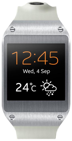 Samsung GALAXY Gear 1.63Zoll SAMOLED 73.8g Weiß Smartwatch