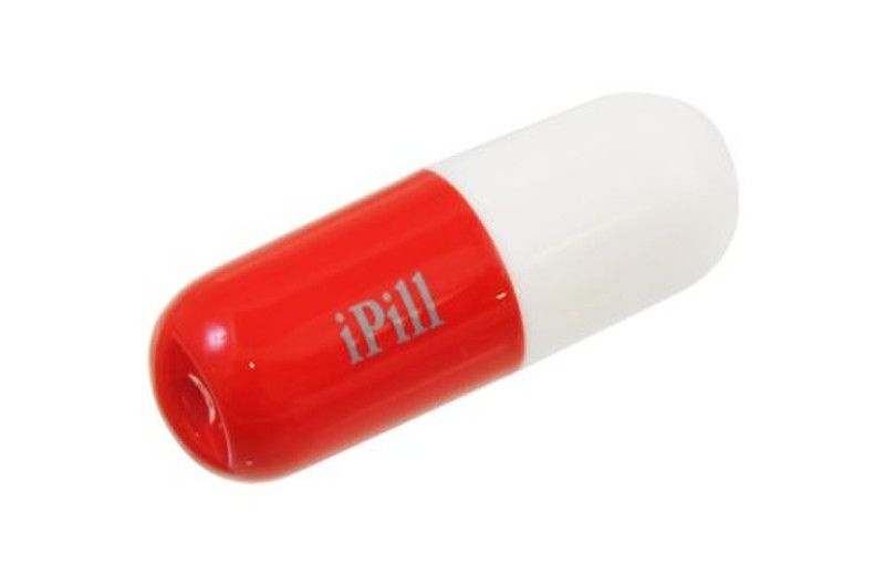 Ozaki iPill MP3 player microphone Verkabelt Rot, Weiß