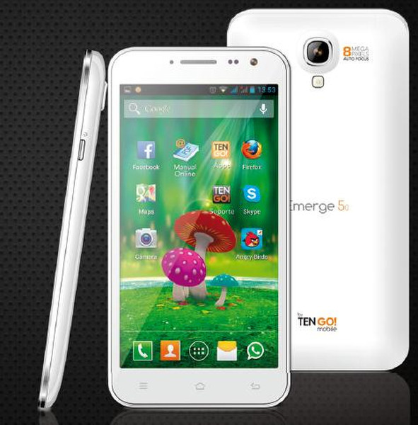 TenGO Emerge500 4GB White