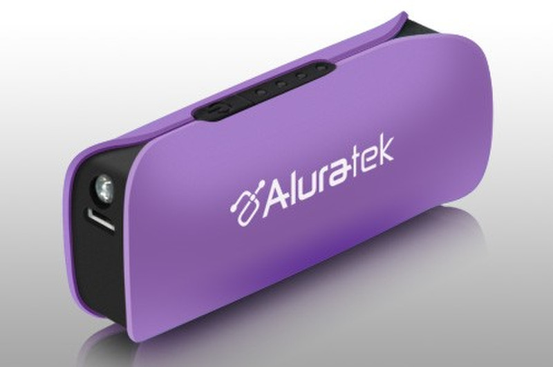 Aluratek APBL01FV Литий-ионная (Li-Ion) 2600мА·ч Пурпурный внешний аккумулятор