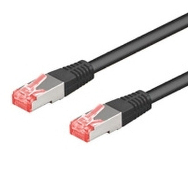 Digitus 1m Cat6a S/FTP 1м Cat6a S/FTP (S-STP) Черный сетевой кабель