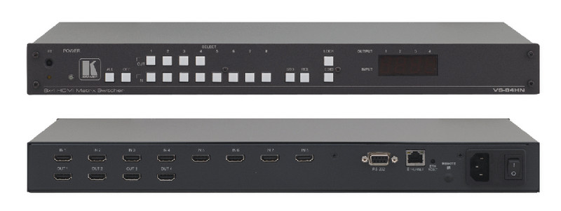 Kramer Electronics VS-84HN HDMI коммутатор видео сигналов