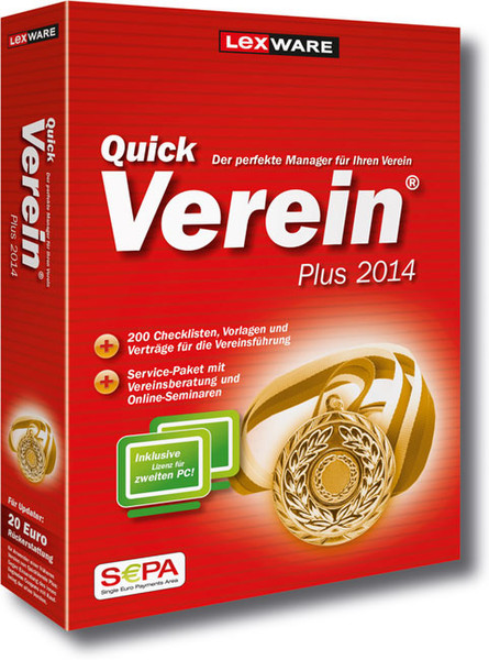 Lexware QuickVerein Plus 2014