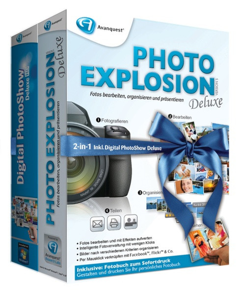 Avanquest Photo Explosion 5 Deluxe + Digital PhotoShow Deluxe