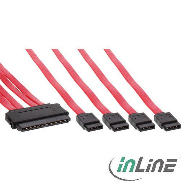 InLine 27605 Serial Attached SCSI (SAS) кабель